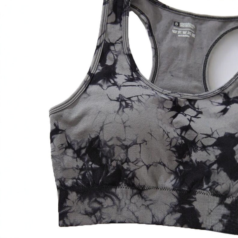 Sports Tie-dyed Long-sleeved