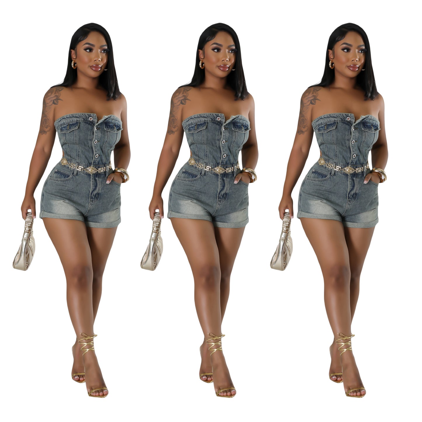 Denim Jumpsuit