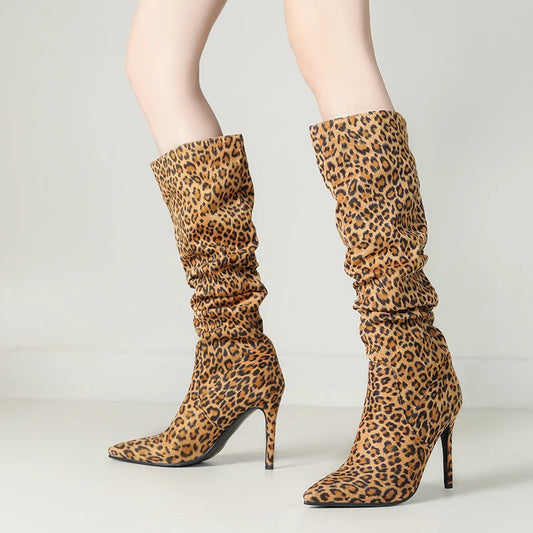 Leopard Slouch