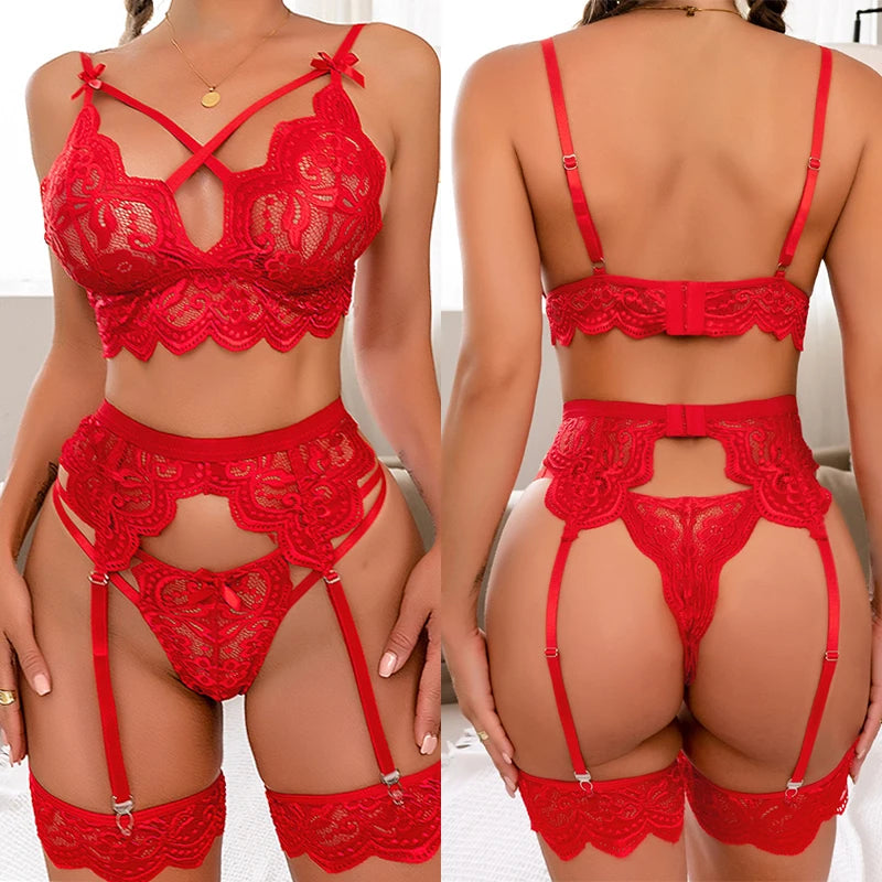 Sexy Babydoll 3-Pieces