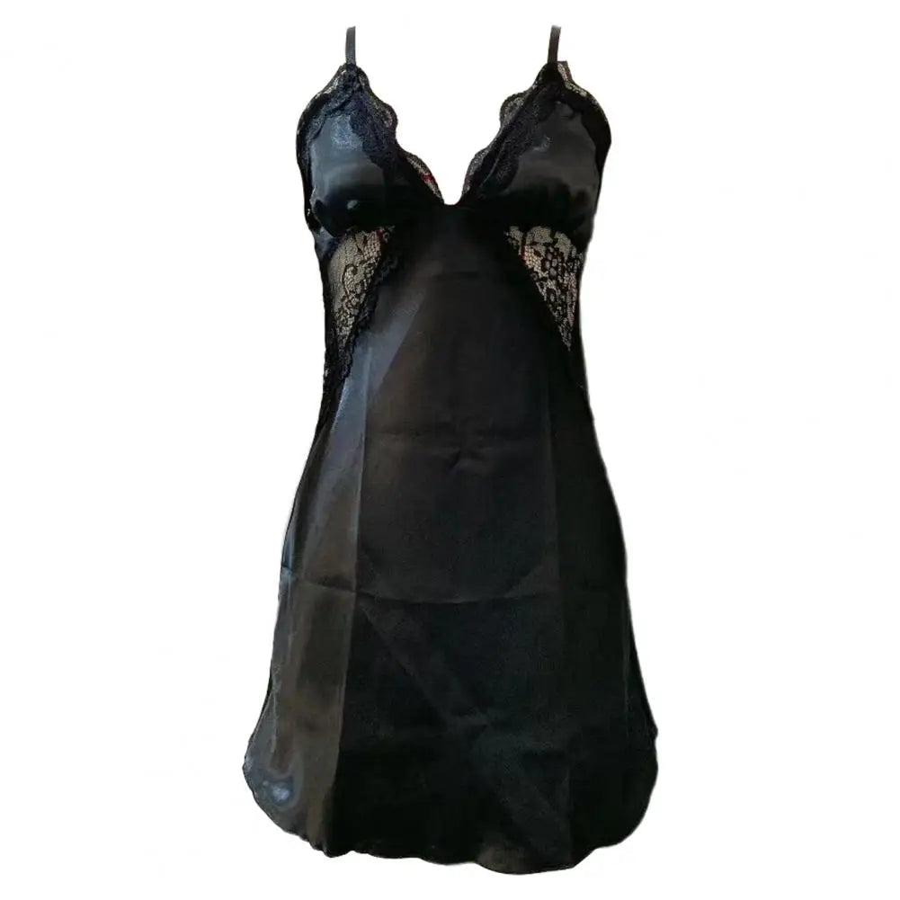 Nightdress See-through Lace Sleepwear