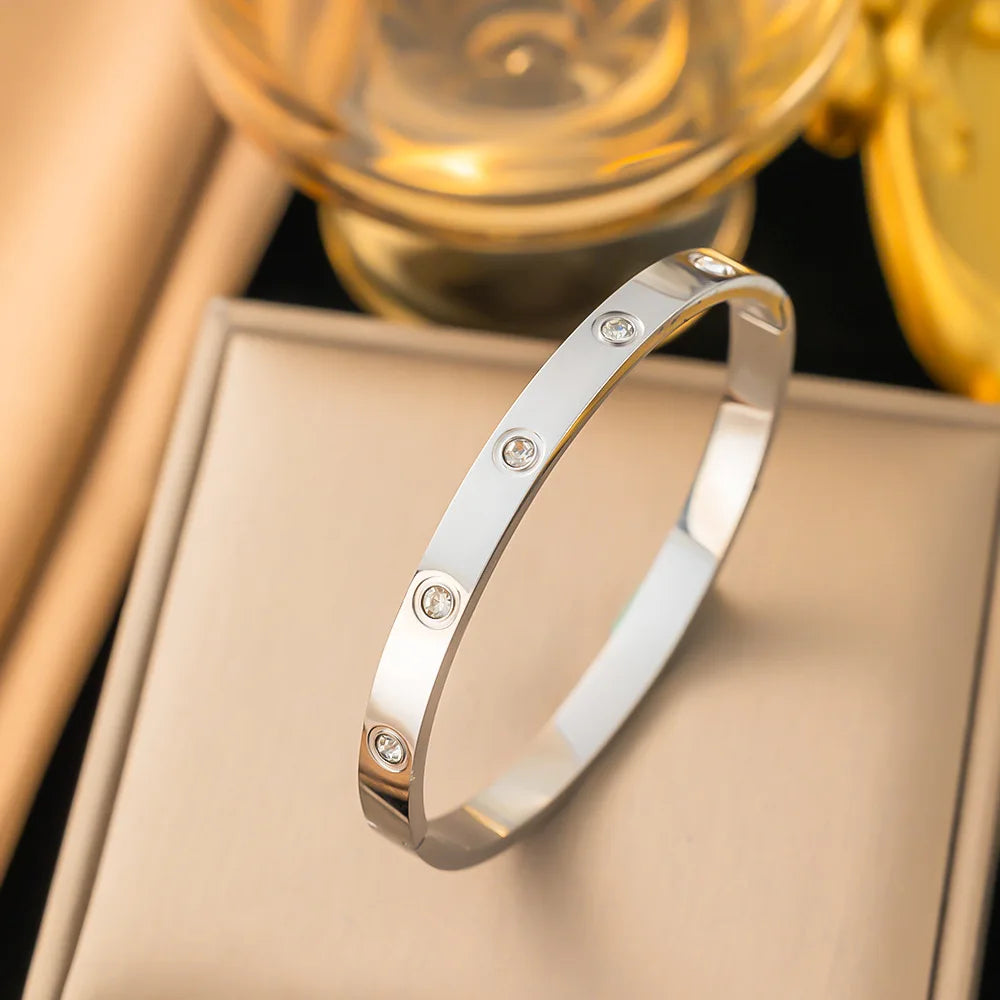 Gold Silver Classic Bracelet Jewelry