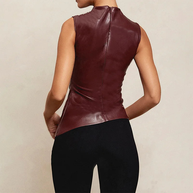 Leather Top