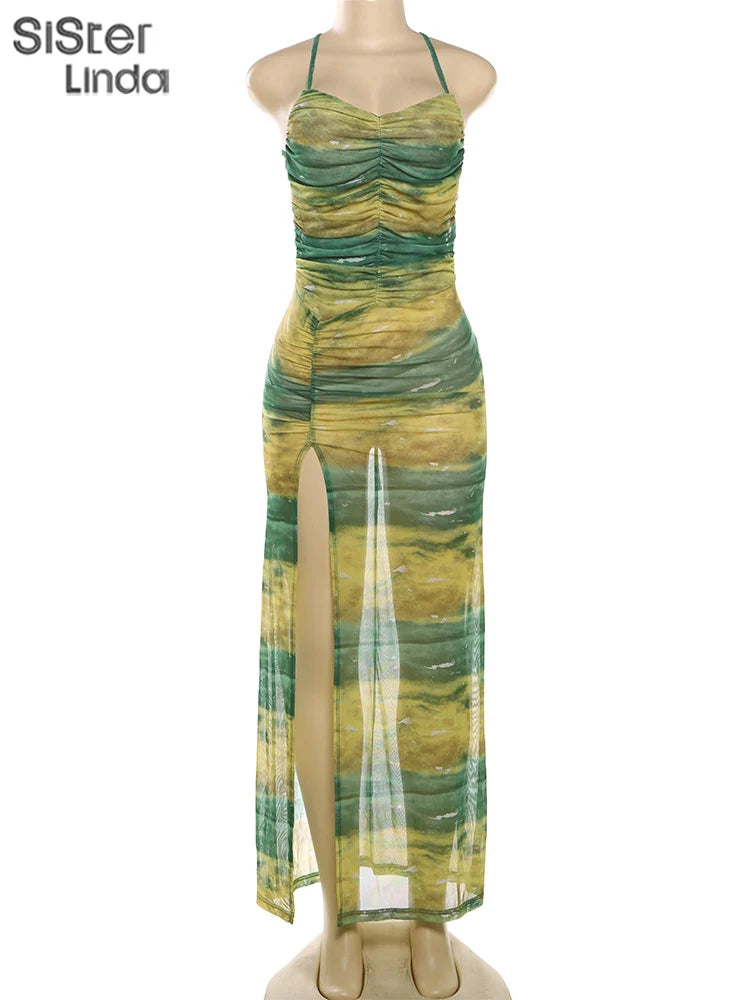 Backless Split Elegant Evening