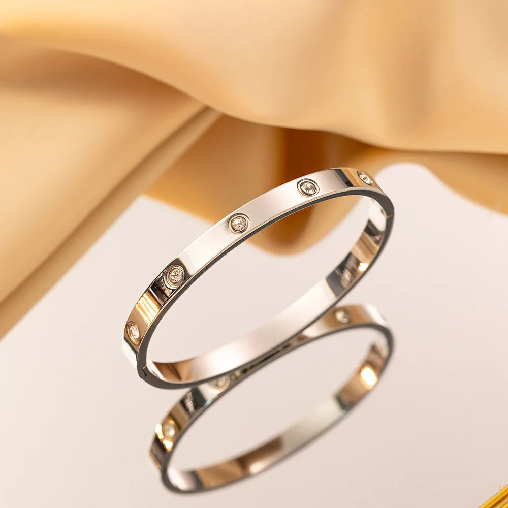 Gold Silver Classic Bracelet Jewelry