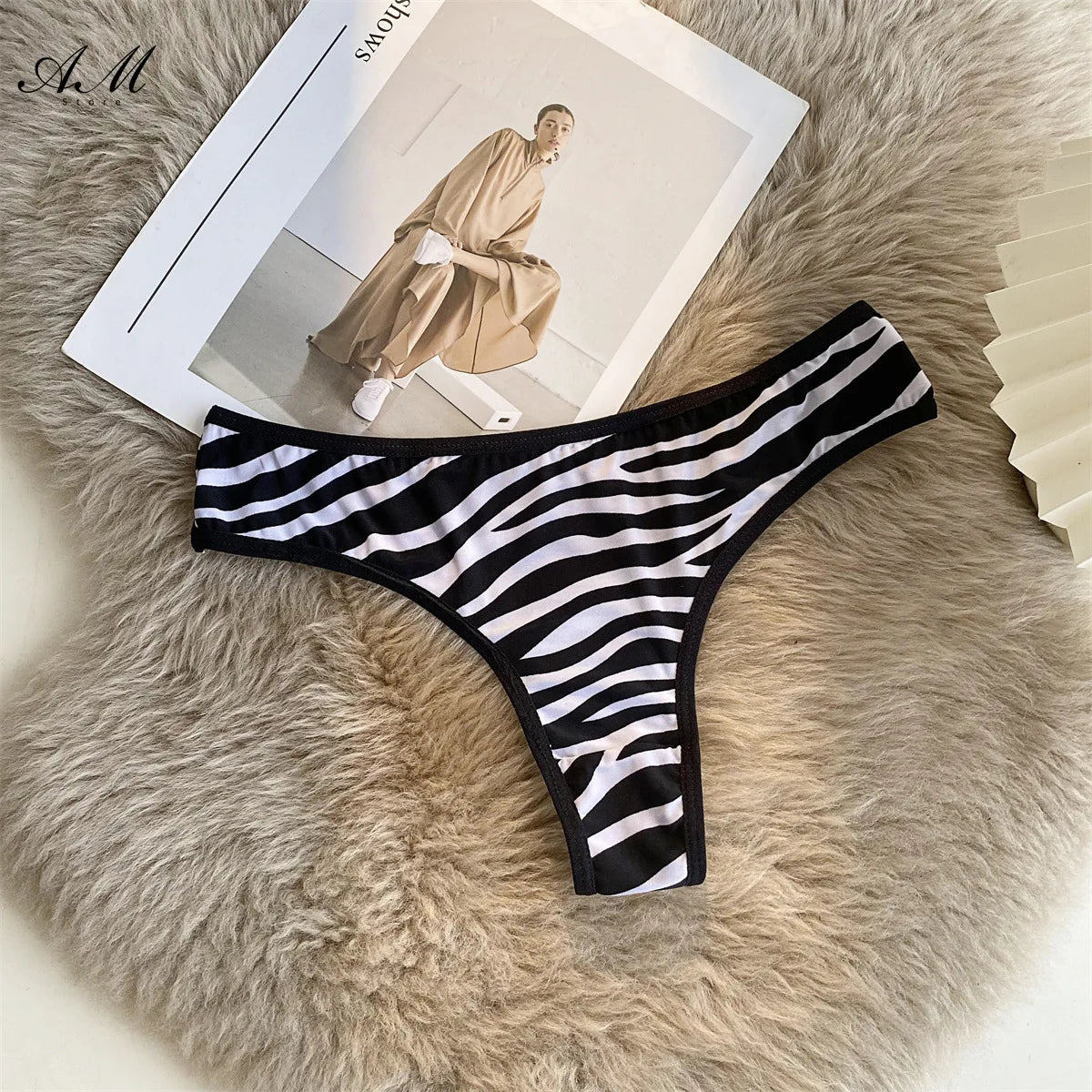Leopard-print Panties