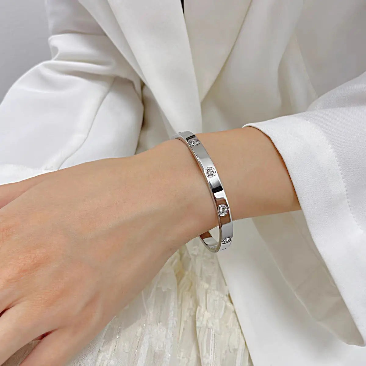 Gold Silver Classic Bracelet Jewelry
