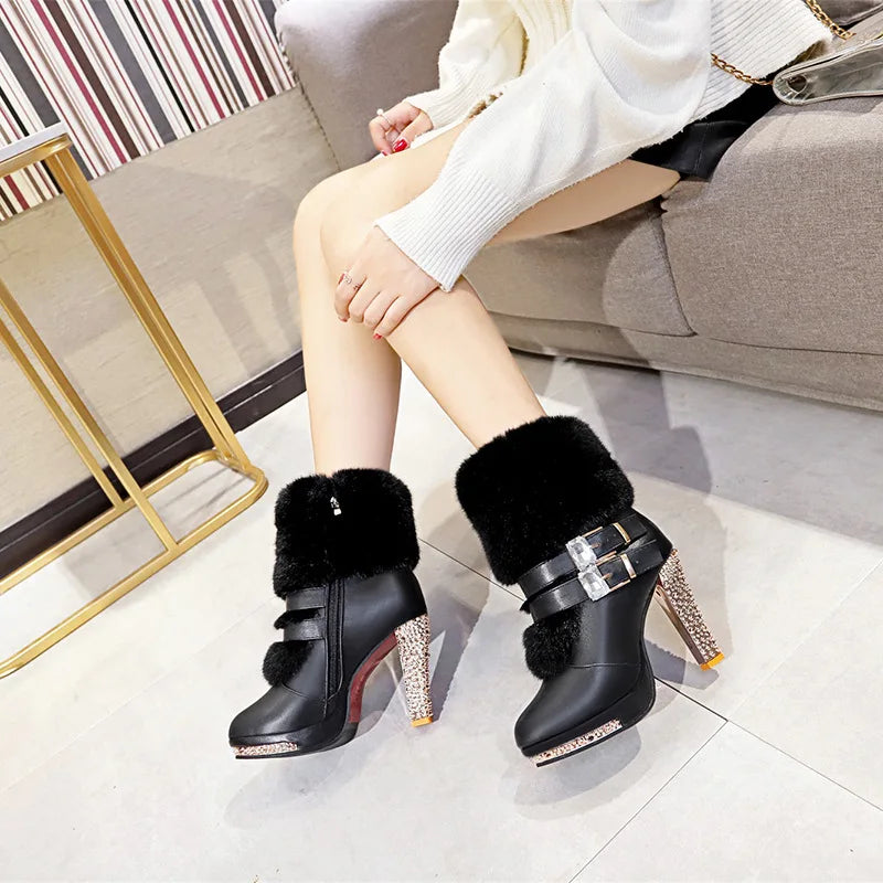 Warm Fur Shoes