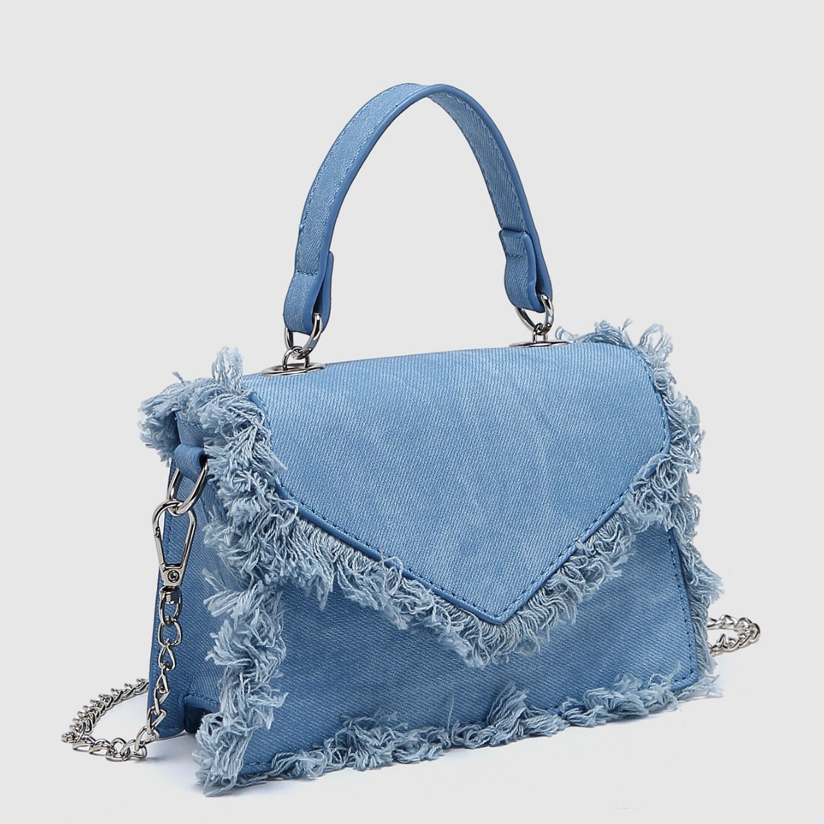 Tassel Denim Bag