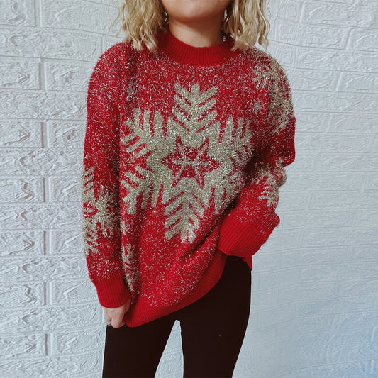 Snowflake Christmas Sweater