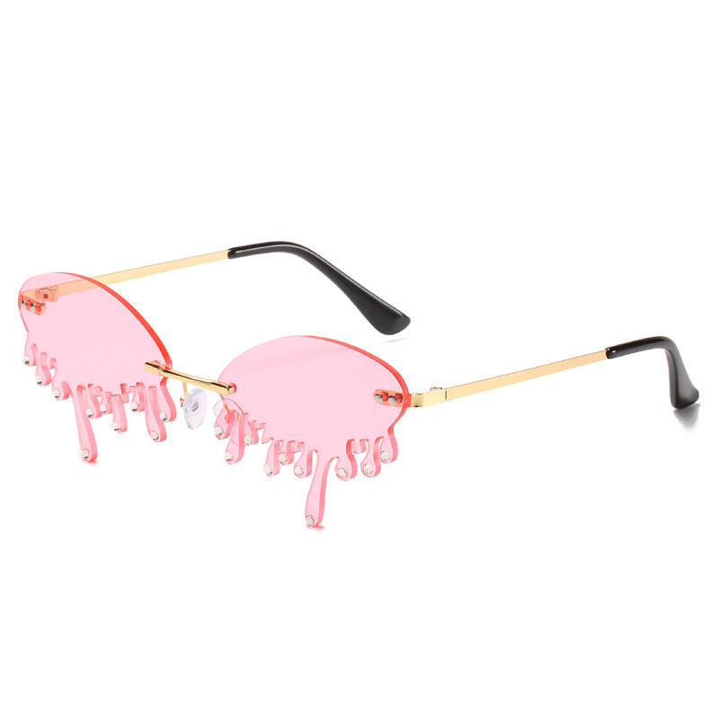 Sunglasses Personality Tear-shaped Visor