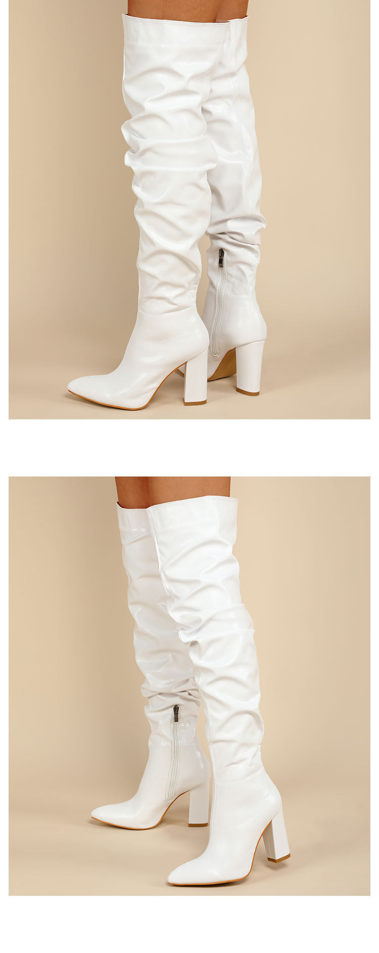 Chunky Heel High
