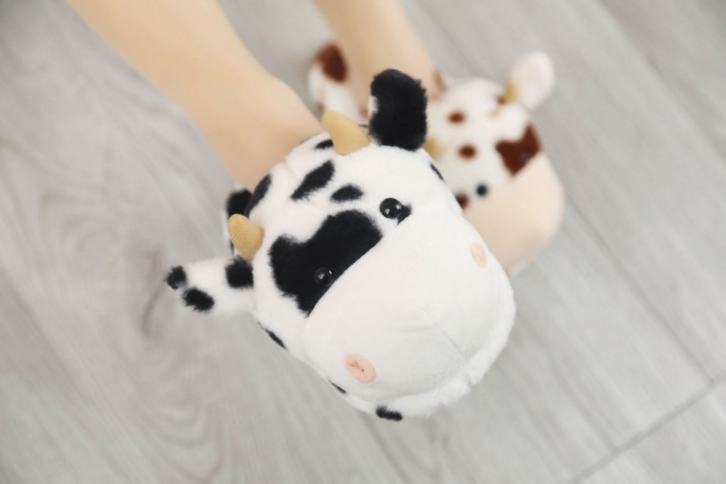 Cow Slippers