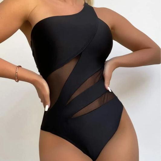 Sexy Solid Color One-piece
