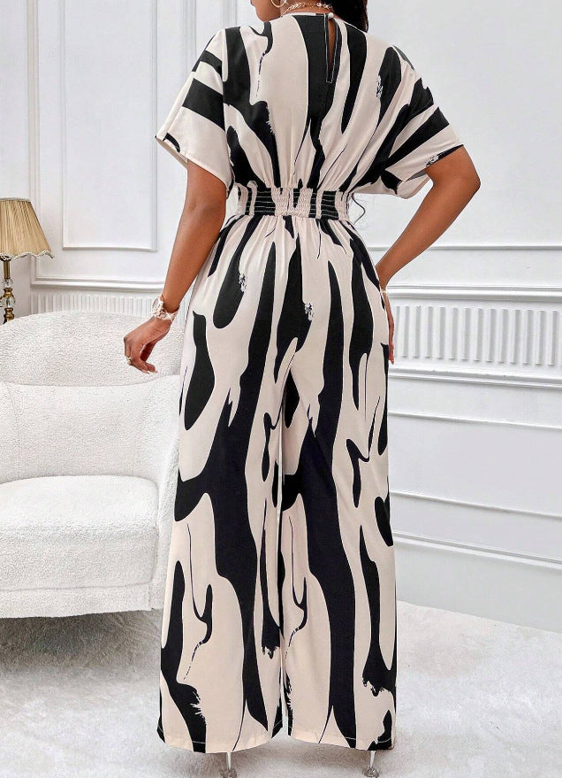 V-neck Jumpsuit