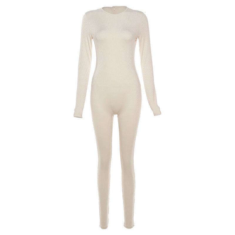High Waist Tight Jumpsuit