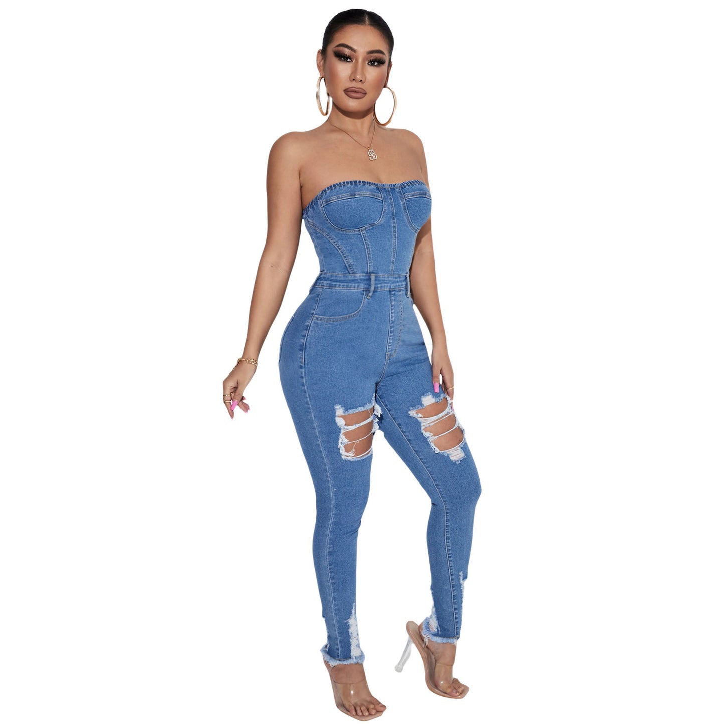 Denim Jumpsuit