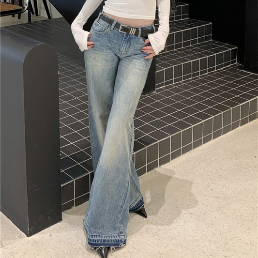 American low waist jeans