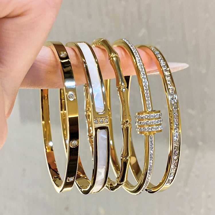 Diamond Round Bracelets