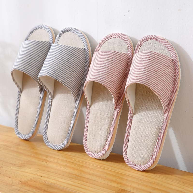 Linen Indoor Slippers