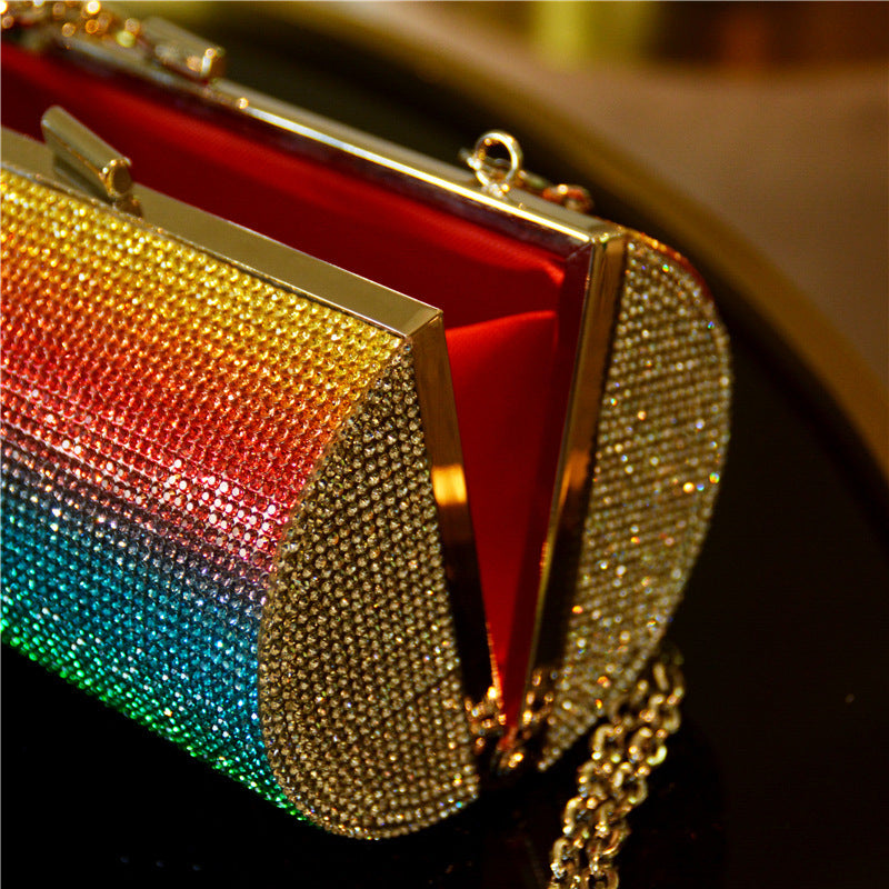 Over the rainbow clutch