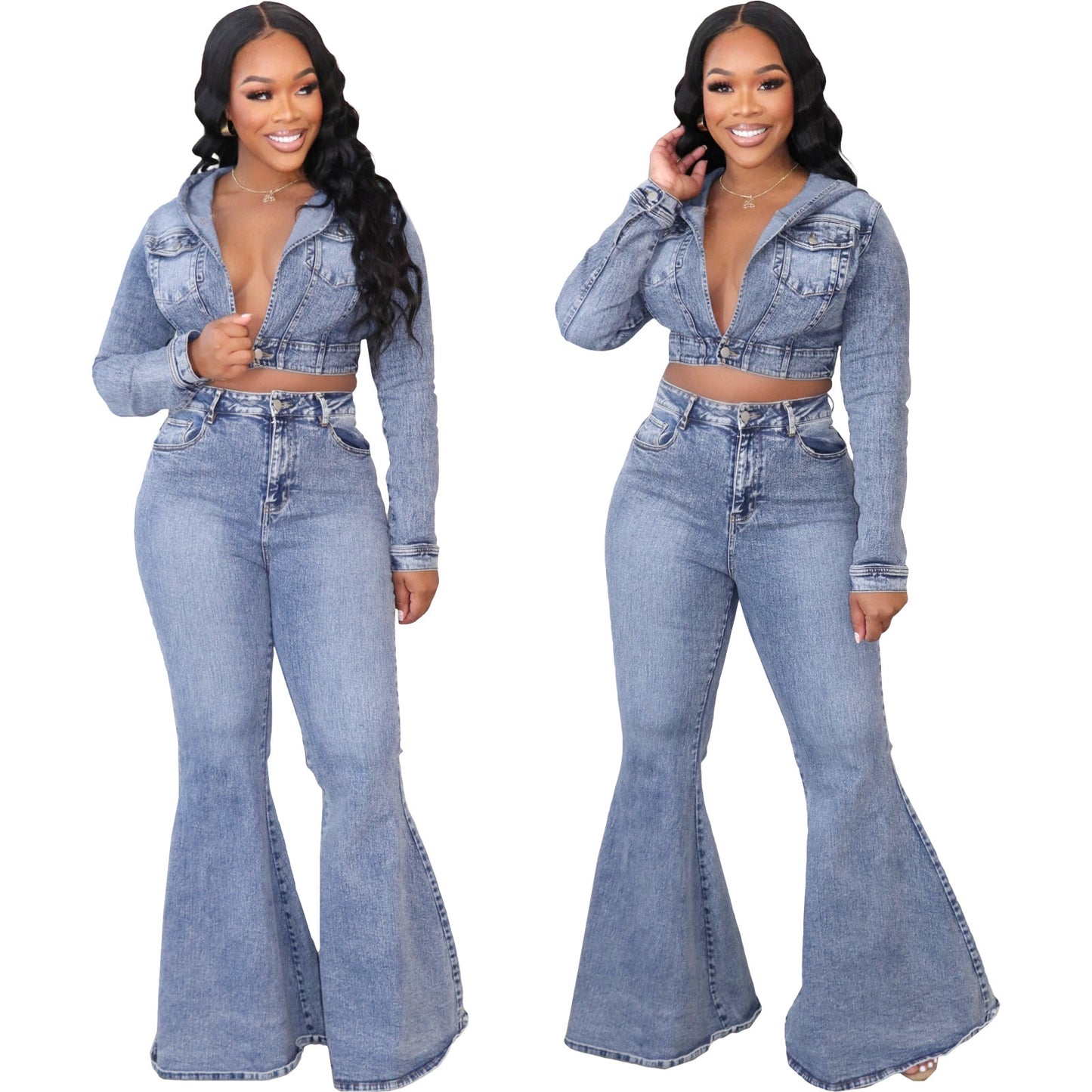 Alicia Denim Suit