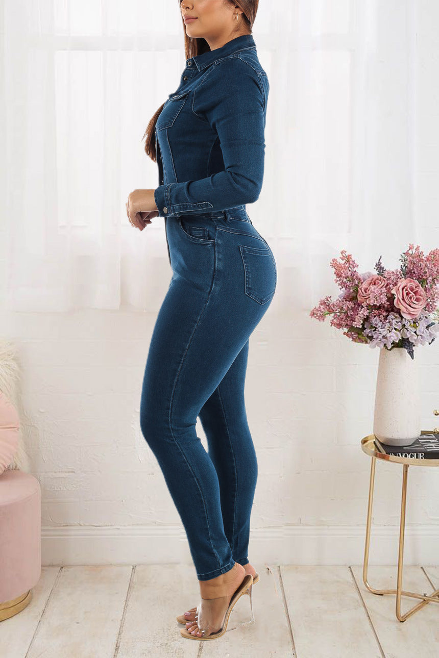 Denim Jumpsuit