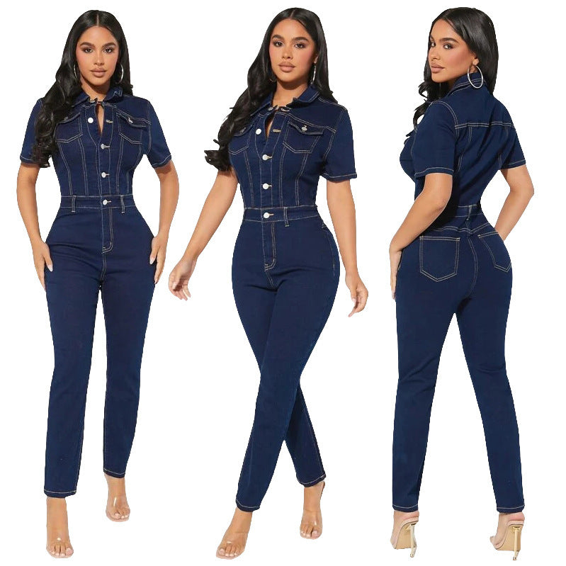 Denim Jumpsuit