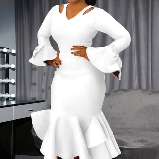 Bell Sleeve Fishtail