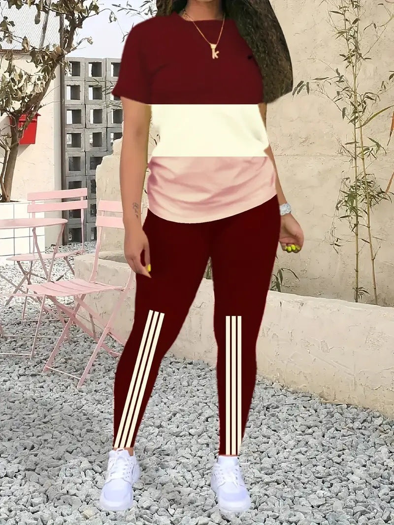 Trendy Colorblock Set