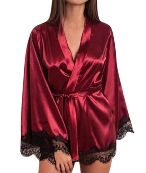 Lingerie Silk Lace Nightdress