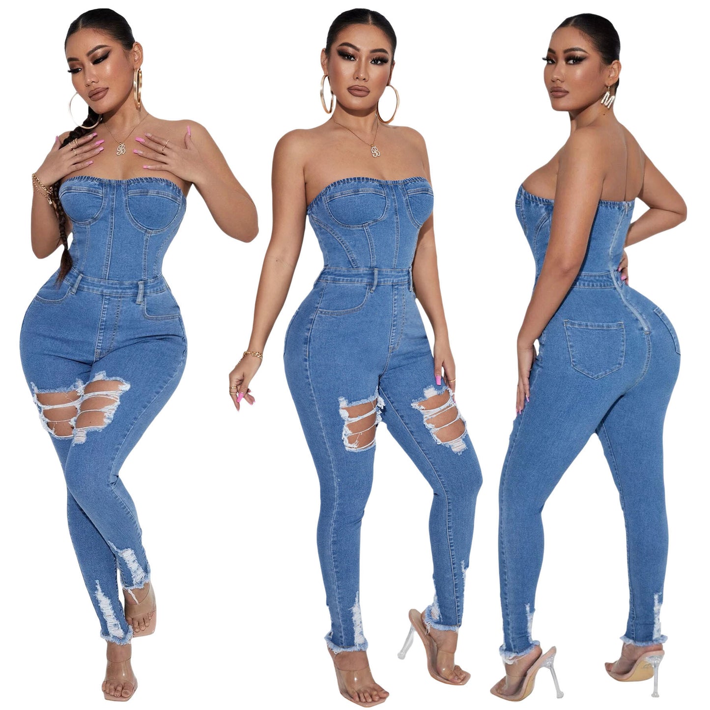 Denim Jumpsuit
