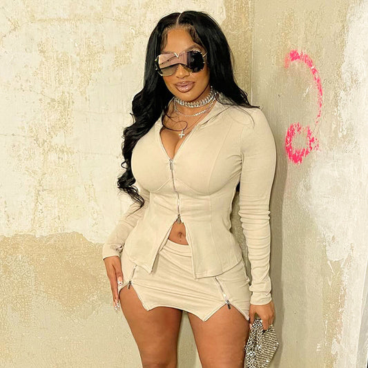 Long Sleeve Two-piece Set