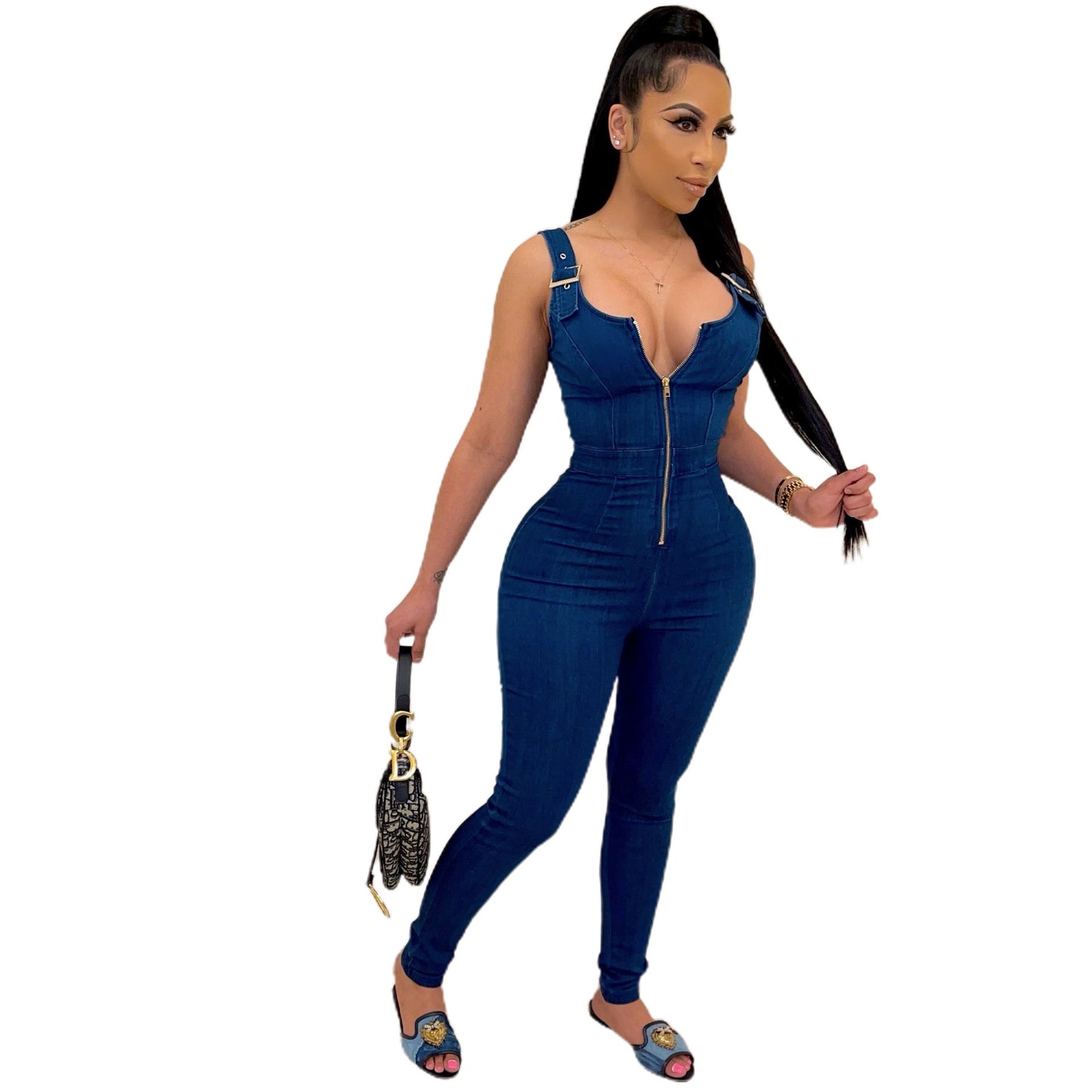 Denim Jumpsuit