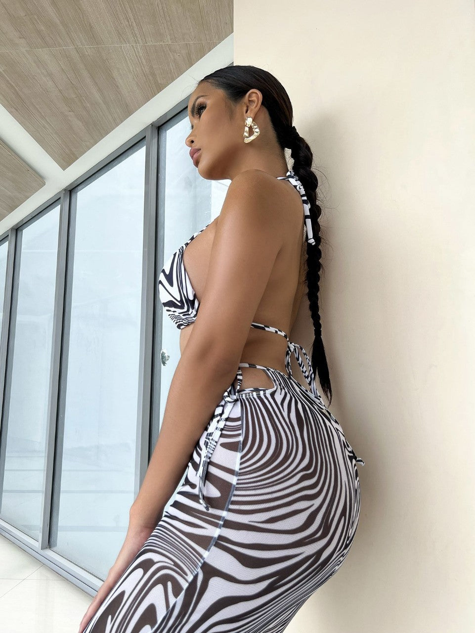 Striped Swimsuit
