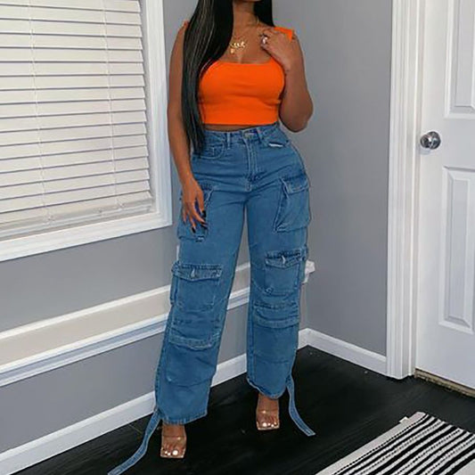 Multi-pocket Jeans