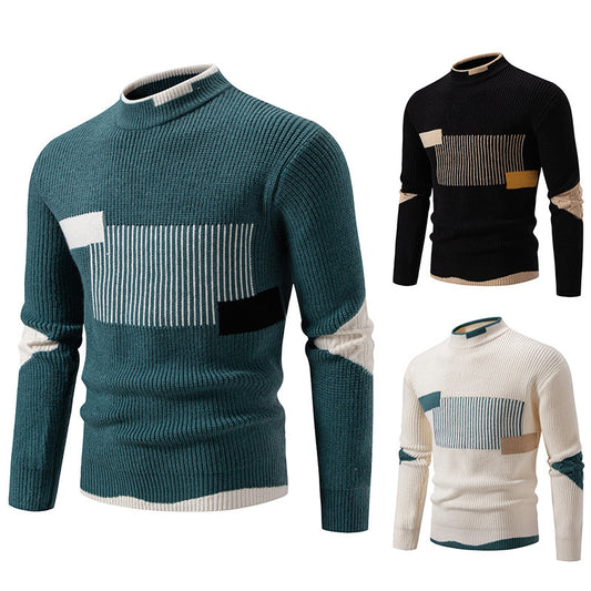 Multicolor Woven Sweater
