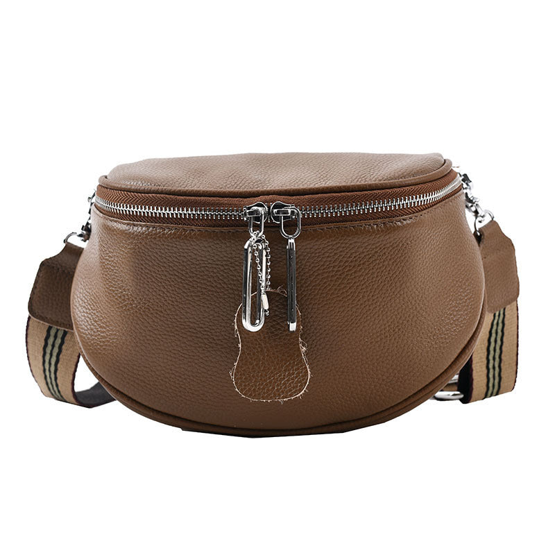 Genuine Leather Crossbody Bag