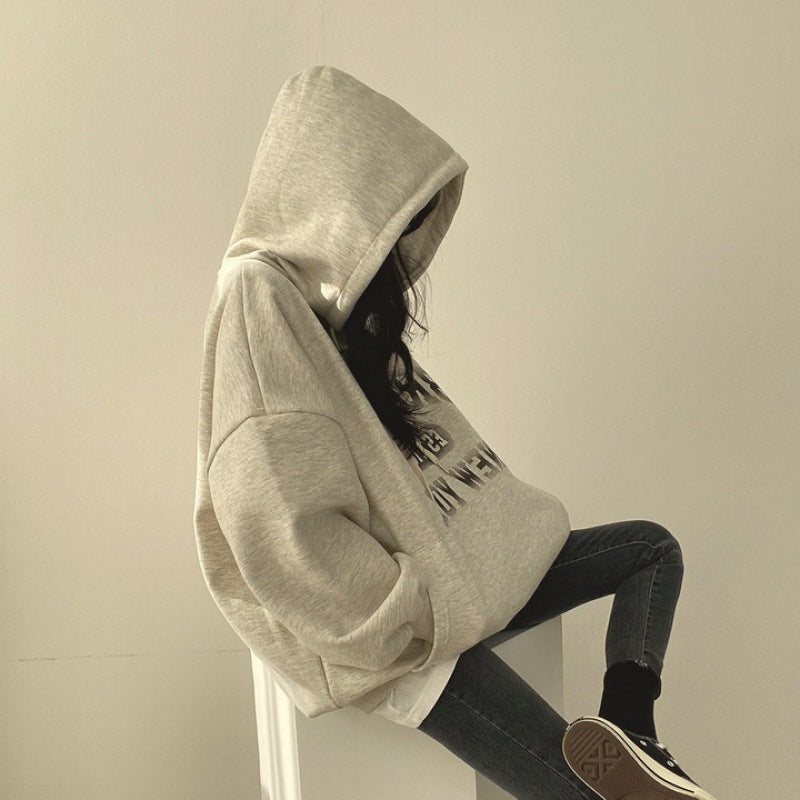 Fleece Hooded Sweater