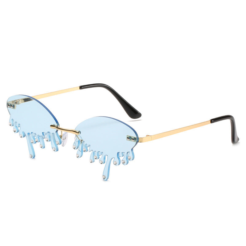 Sunglasses Personality Tear-shaped Visor