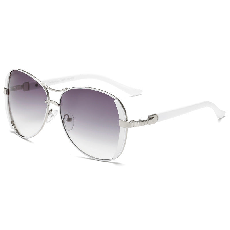 Large Frame Fashionable Sunglasses