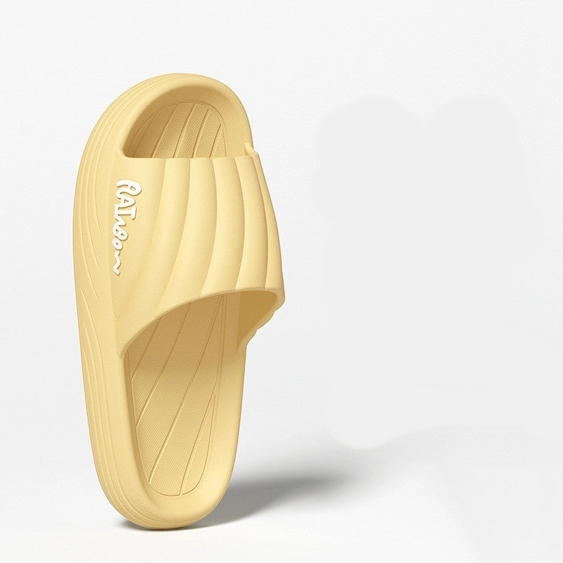 Solid Stripe Thick-soled Non-slip