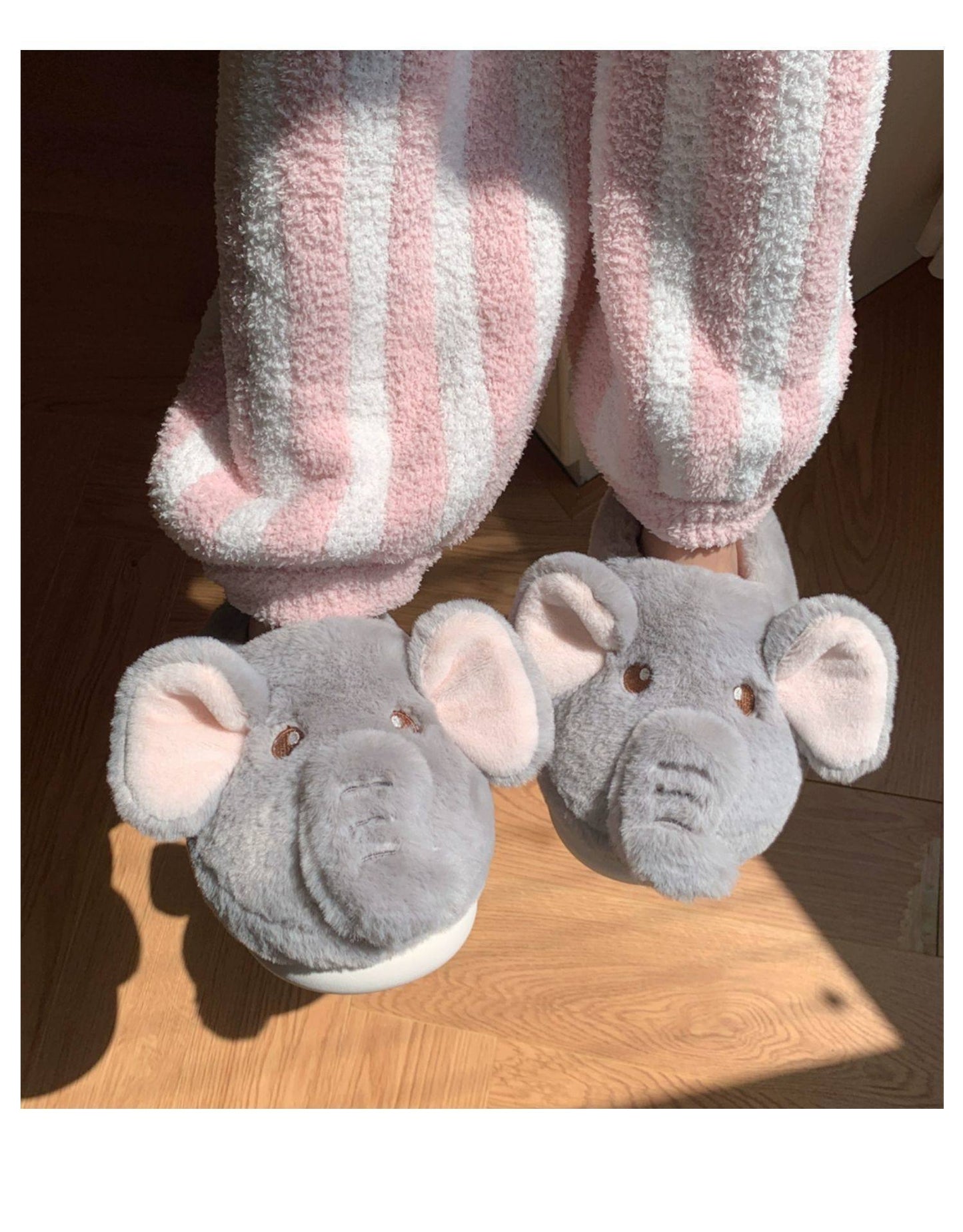 Plush Warm Indoor Slippers