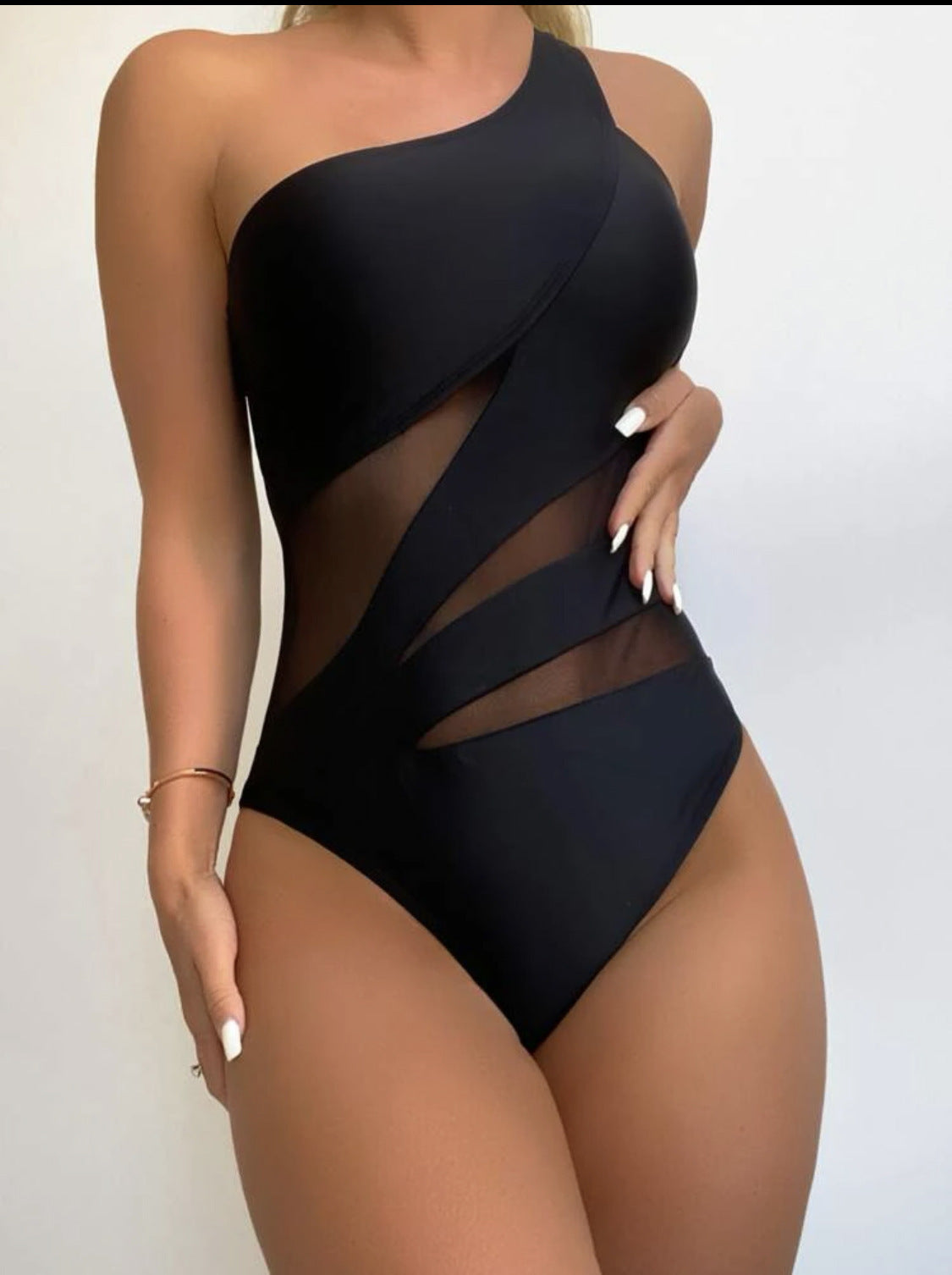 Sexy Solid Color One-piece
