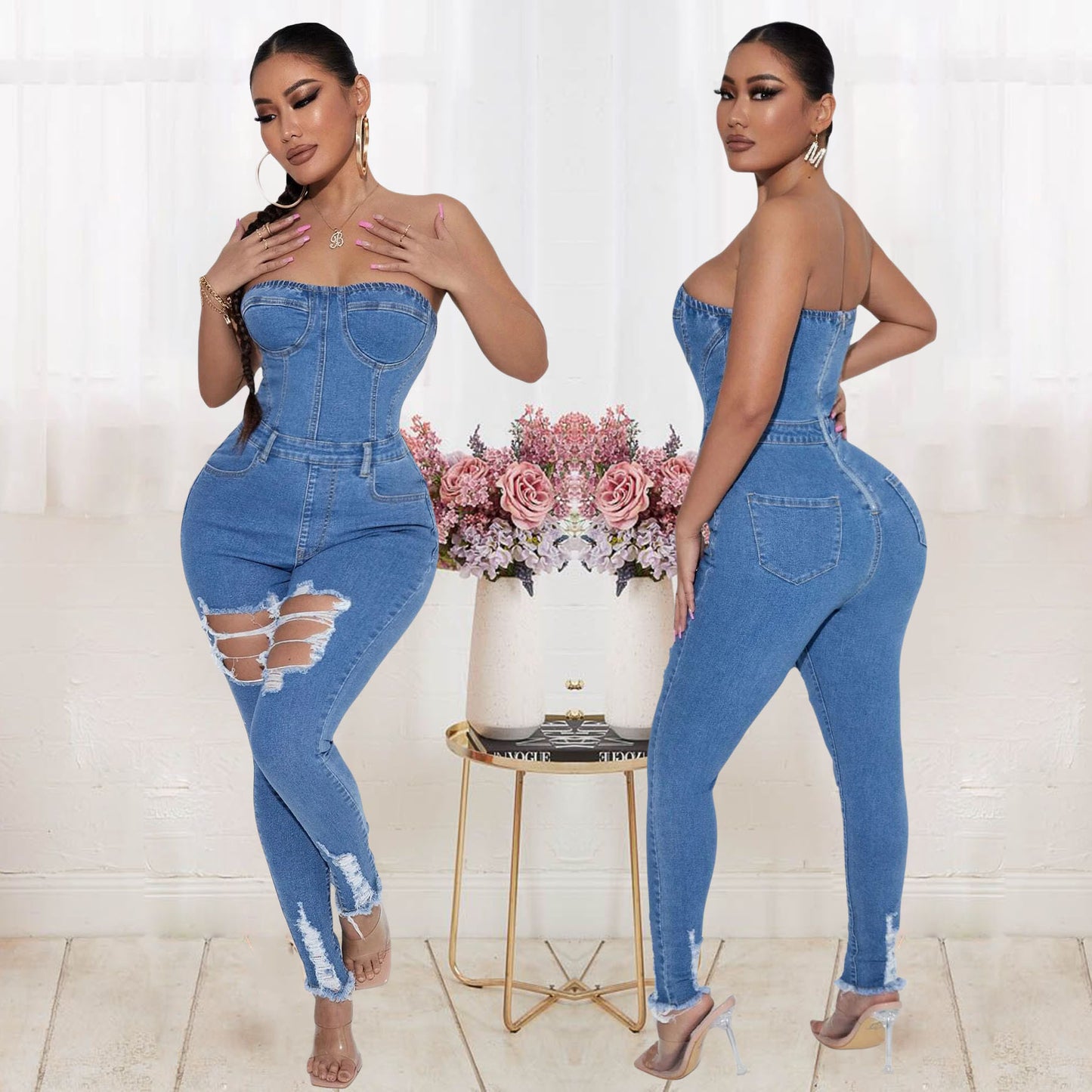 Denim Jumpsuit