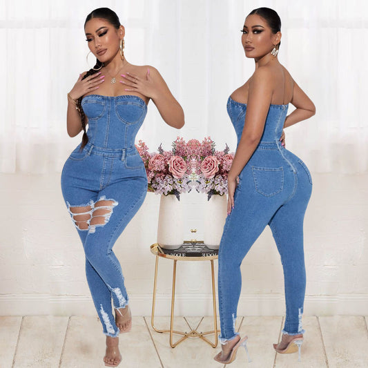 Denim Jumpsuit