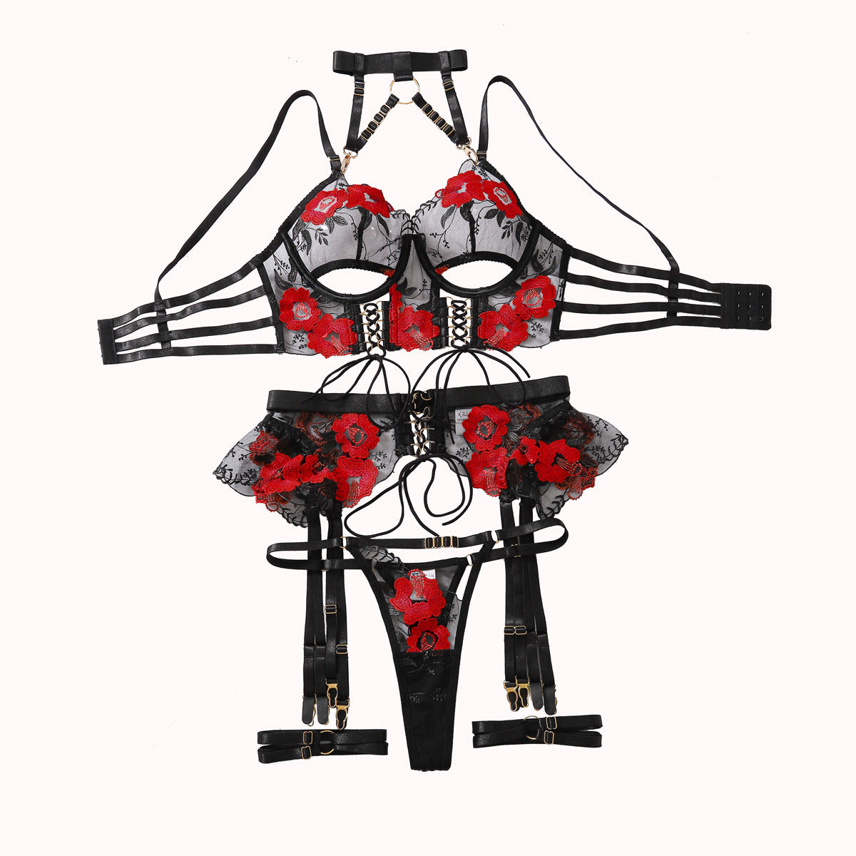 Flower Embroidery Set