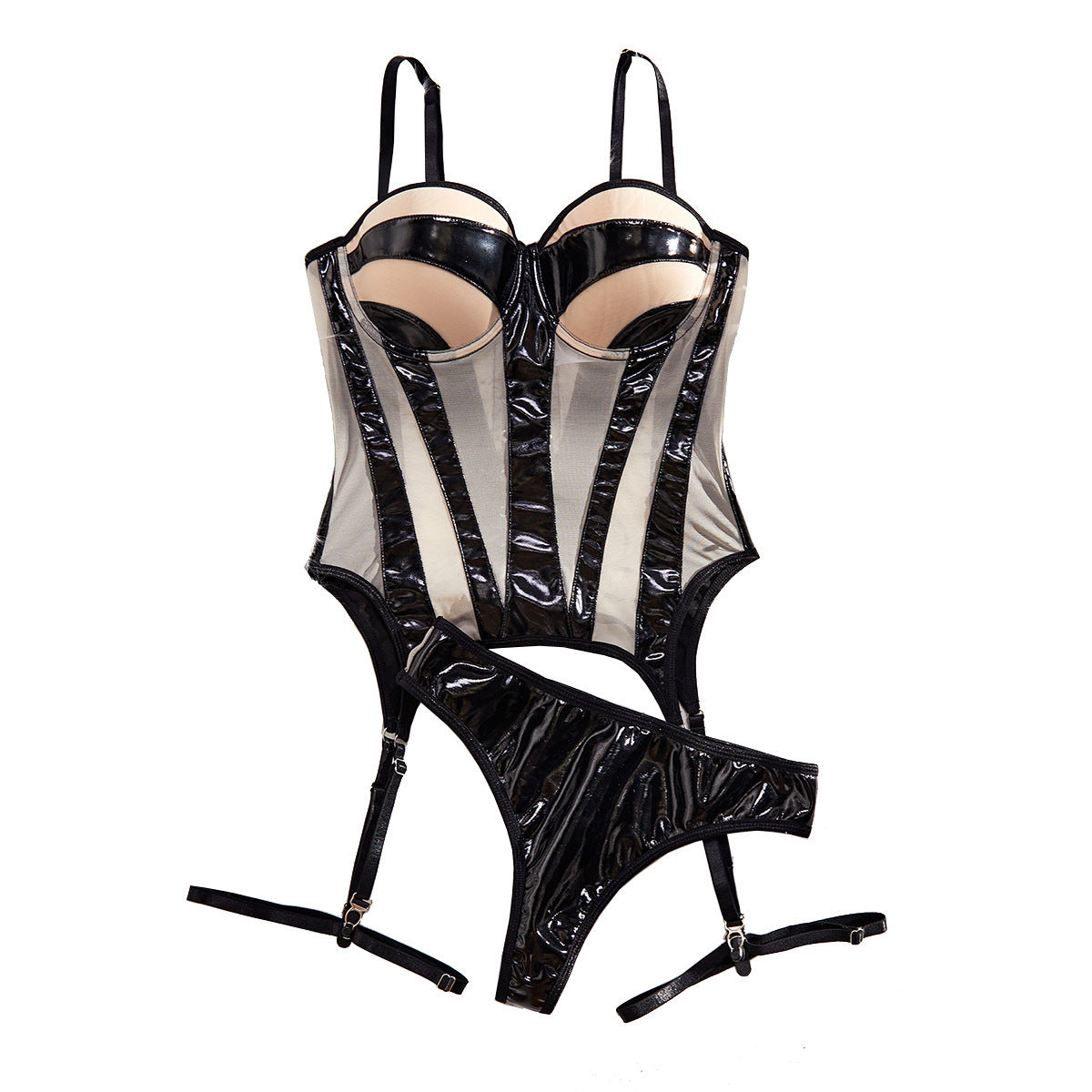 Body Shaping Sling Sexy Lingerie Three-piece Set