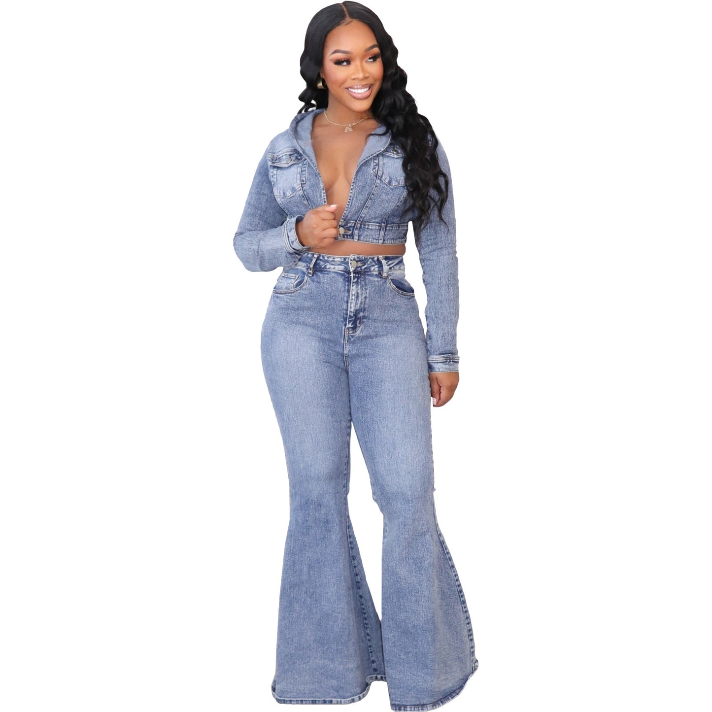 Alicia Denim Suit