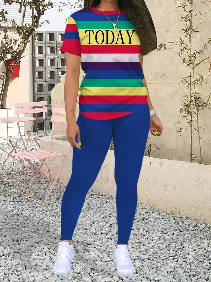 Trendy Colorblock Set